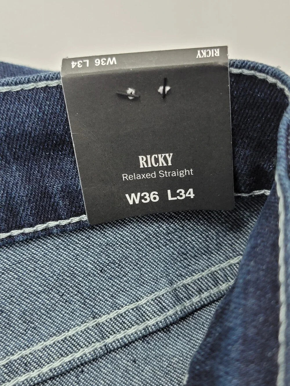 Ricky SN Straight Wintergreen True Religion Waist 36X34 Men's Jeans 700866 New